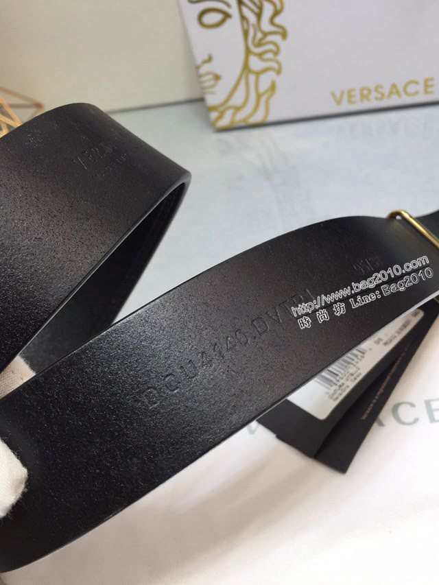 VERSVE男士高端皮帶 範思哲Versace美杜莎頭像搭扣皮帶  jjp1488